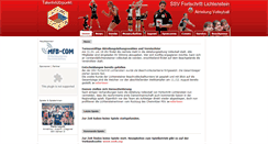 Desktop Screenshot of lichtensteiner-volleyball.de