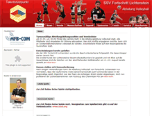 Tablet Screenshot of lichtensteiner-volleyball.de